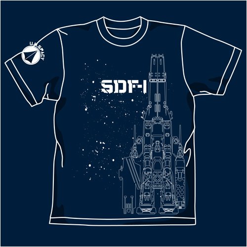 Cover image : マクロス SDF-1Tシャツ インディゴ サイズ:S
