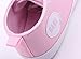 Cute Infant Toddler Baby Soft Sneaker Anti-skid Prewalker Casual Lace-up Canvas Trainers Crib Shoes Pink