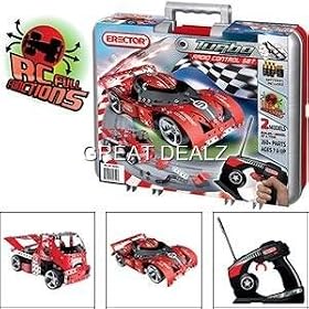 Meccano Erector Turbo Radio Control Set (Red)