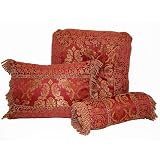 Outdoor Living : Westbury 3pc Cushion Ensemble (Burgundy)