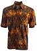 Geometric Sunrise Hawaiian Batik Shirt By Johari West
