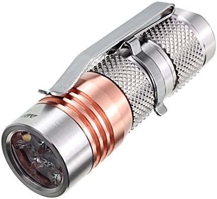 Astrolux S41S 4x Nichia 219B XP-G3 XP-G2 A6 1600LM Mini LED Flashlight Torch with Clip, Battery Powered Flashlight for Camping, Hiking, Travelling, Inspection, Maintenance Nichia 219B