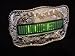 Belt - Western LED programmable belt buckle; chrome frame