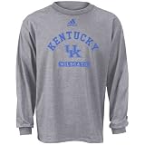 Adidas Kentucky Wildcats Ash Practice Long Sleeve T-shirt
