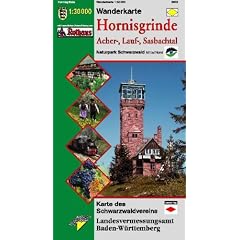Hornisgrinde Wanderkarte 1 : 30 000: Acher-, Lauf-, Sasbachtal