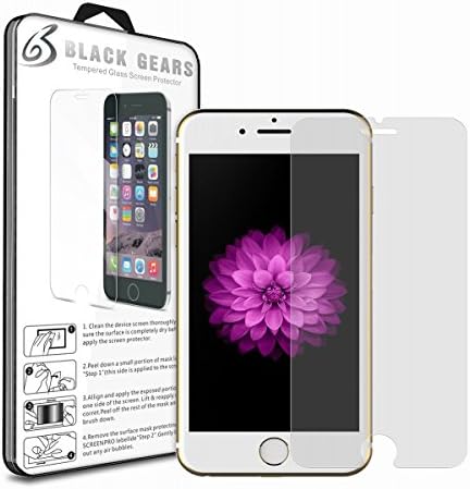 iPhone 6 Plus Screen Protector (5.5 inch), BlackGears, Tempered Glass, 9H Hardness, 0.3mm, Round Edge, Anti-scratch, Anti-fingerprint, Bubble Free, Perfect Fit for iPhone 6 Plus