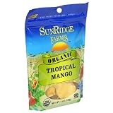Sunridge Farms Organic Mango Slices, 5-Ounce Bags (Pack of 6)