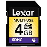Lexar SDHC 4 GB Class 2 Flash Memory Card LSD4GBASBNA