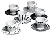 Kitchen & Housewares : Bodum Paula Espresso Cups and Saucers, Set of 6