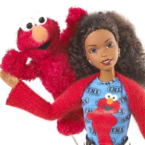 Buy Barbie – TMX Elmo & Doll with Gift – African American