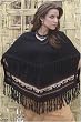 Alpaca wool cape, 'Andean Bonfire' Alpaca wool cape, 'Andean Bonfire'