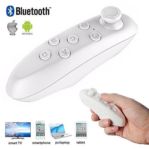 Bluecookies VR Remote Controller Bluetooth Wireless Gamepad for Android IOS iPhone Virtual Reality Headset