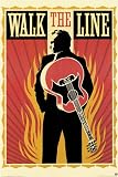 Walk the Line Art Poster Print, 24x36