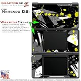 Nintendo DSi Skin Abstract 02 Yellow WraptorSkinz Skins (DSi NOT INCLUDED)