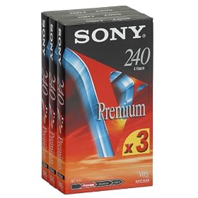 Sony E240 Premium  Blank Tapes