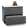 Slate Lateral File Bush Advantage Series A Collection By Bush Furniture