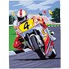 Junior Paint By Number Set Motor Bike Racing