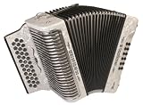 Hohner Corona Xtreme II 34-Button Accordion, GCF, Pearl White Celtic-Instruments.com Hohner Corona Xtreme II 34-Button Accordion, GCF, Pearl White