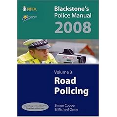 Road Policing: v. 3 (Blackstone's Police Manuals)