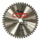 MK Morse CSM65048TSC Metal Devil 6-1/2' Thin Steel Cutting Circular Saw Blade