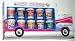 10 Ice Cream Flavored Lip Balms in a Cute Ice Cream Truck Package! 9 Different Flavors (1 Pack)