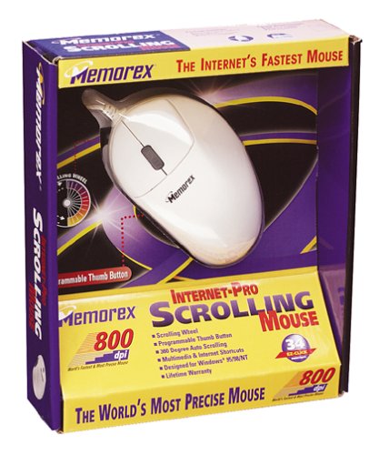 Memorex Internet 3-Butoon Scroll Mouse
