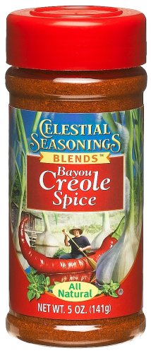 Celestial Seasonings Bayou Creole Spice, 5-Ounce Bottle (Pack of 5) by Celestial Seasonings