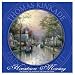 750 Piece Thomas Kinkade Round Puzzle Hometown Morning
