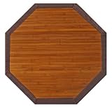 The Anji Mountain AMB0031071CT Contemporary Chocolate 7 Foot Round
