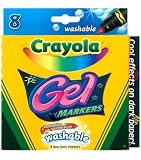Gel Fx Washable Markers 8/Pkg-