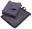 Aquis Adventure Microfiber Towel, Graphite, Medium (15 x 29-Inches)
