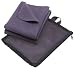 Aquis Adventure Microfiber Towel, Graphite, Medium (15 x 29-Inches)