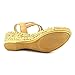 Bella Vita Made in Italy Women's Zucchero Wedge Sandal