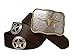 Longhorn Silver Star Western Conchos Leather Belt Brown 44