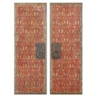 RED DOOR PANELS, S/2