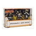 Naruto Mattel 3 Inch Mini Figure 3-Pack #1 (Orochimaru & Grass Ninjas)