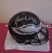 Reggie White Hand Signed Autographed Philadelphia Eagles Riddell Football Mini Helmet w/ Photo of Signing