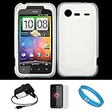 Clear Premium Soft Rubberized Silicone Skin Cover for Verizon Wireless New  ....
