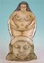 Cernunnos Vase, Goddess Porcelain Sculpture Vase original hand made ceramic