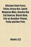 Kitchen Sink Press Titles: Krazy Kat, Spirit, Megaton Man, Omaha the Cat Dancer, Black Hole, Life on Another Planet, Polly and Her Pals-
