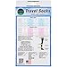 EvoNation Men's Travel USA Made Graduated Compression Socks 8-15 mmHg Mild Pressure Medical Quality Knee High Orthopedic Support Stockings Hose - Best Comfort Fit, Circulation (XL, Black)