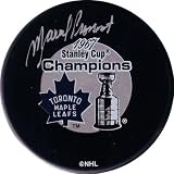 Marcel Pronovost Toronto Maple Leafs Autographed Hockey Puck