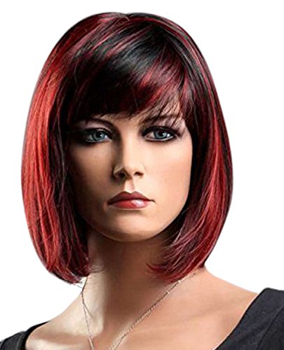 Capelli Colore Nero Rosso