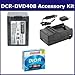 Sony DCR-DVD408 Camcorder Accessory Kit includes: SDM-109 Charger, 638002 Tape/ Media, SDNPFH70 Battery