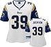Search : Steven Jackson St. Louis Rams Women's White Replica Jersey