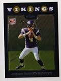 2008 Topps Chrome #TC171 John David Booty Rookie Card Minnesota Vikings Football NFL RC