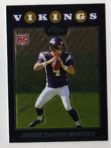 2008 Topps Chrome #TC171 John David Booty Rookie Card Minnesota Vikings Football NFL RC