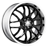 Akita Racing AK6 460 Black Wheel with Machined Lip (18x7.5