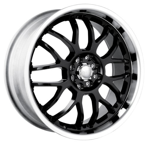 Akita Racing AK6 460 Black Wheel with Machined Lip (18x7.5