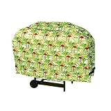 Two Dogs 53" Grill Cover- Flamingos by Two Dogs